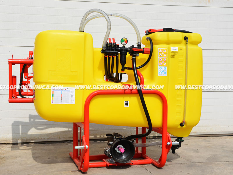 Agromehanika Kranj Prskalica AGS 600 EL / BM105/20 / 8M Fiksna / Ručni regulator