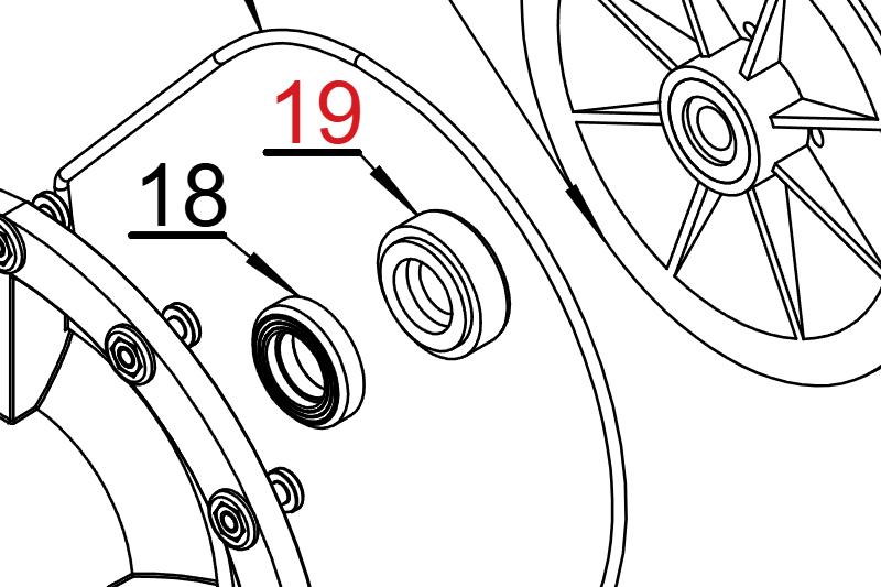 Agromehanika grafitni semering 16x32/13 – 2EX za C200 pumpu