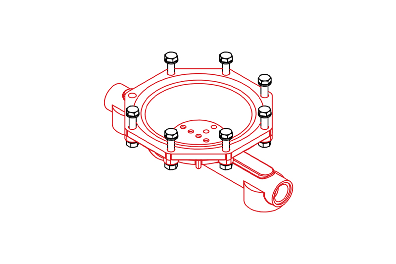 Agromehanika Kućište Vazdušne Komore Pumpe BM 65/30 STD