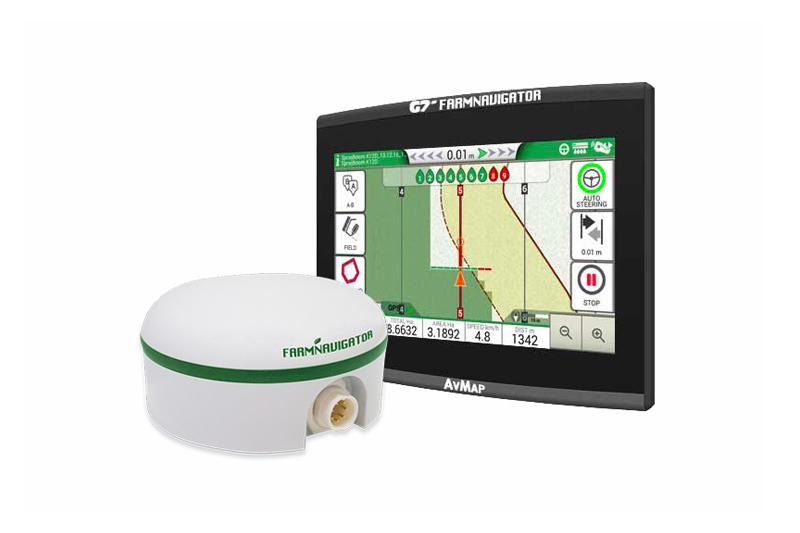 AvMap Farmnavigator G7 Plus RTK – All-in-One RTK navigacija ±2 cm