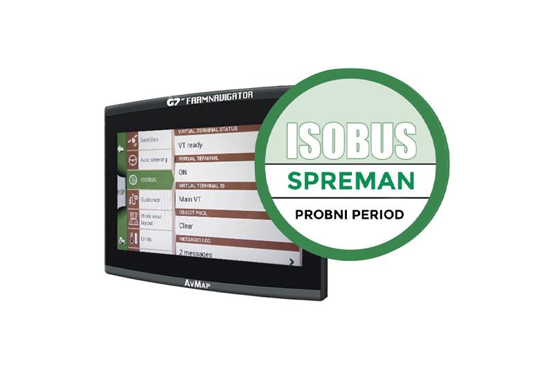 AvMap Farmnavigator G7 ISO – ISOBUS GPS navigacija ±15 cm
