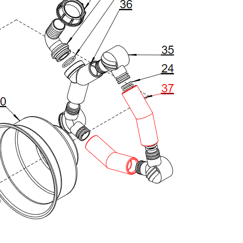Agromehanika Cev Kolektora Ravna Pumpe BM 105/20