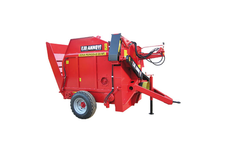 F.lli Annovi mašina za rabacivanje i sečenje slame sa dva valjka