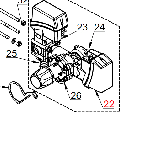Glavni ventil PR10ECF-5EC+2F.R.