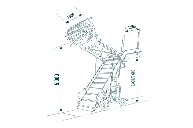 Gonella 5 - 190 D izuzimač silaže sa glodalom