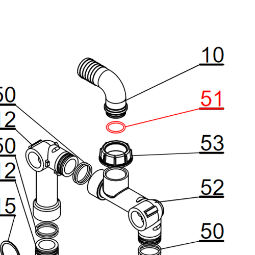 Agromehanika Gumica Kolena Pumpe BM 150/20