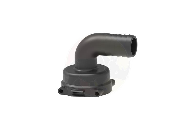 Koleno fi 60 sa ženskim viljuškastim spojem T7F