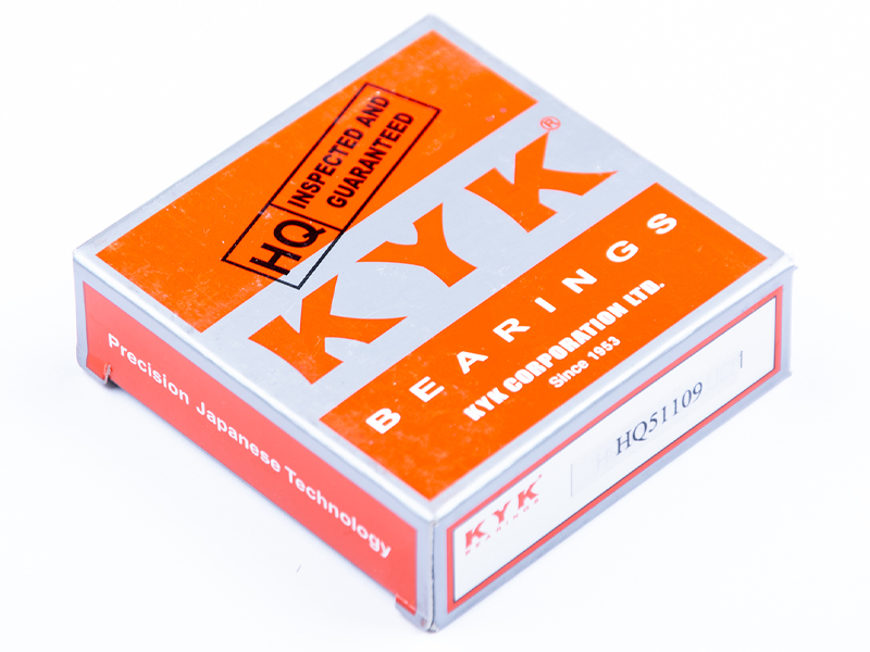 KYK aksijalni kuglični jednoredni ležaj 51109 45x65x14