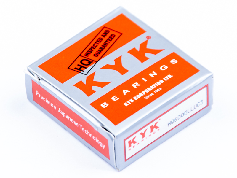 KYK kuglični jednoredni ležaj 6000 2RS 10x26x8