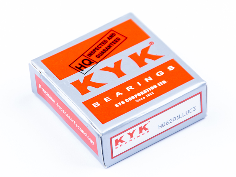 KYK kuglični jednoredni ležaj 6201 2RS 12x32x10