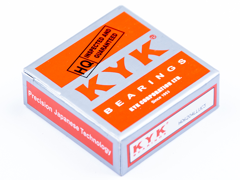 KYK kuglični jednoredni ležaj 6204 2RS 20x47x14