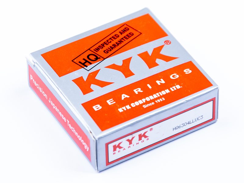 KYK kuglični jednoredni ležaj 6304 2RS 20x52x15