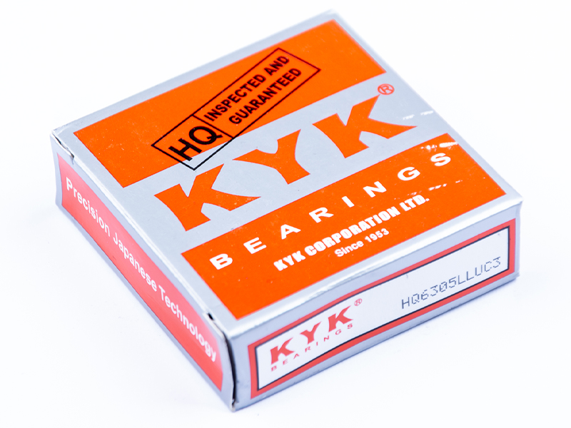 KYK kuglični jednoredni ležaj 6305 2RS 25x62x17