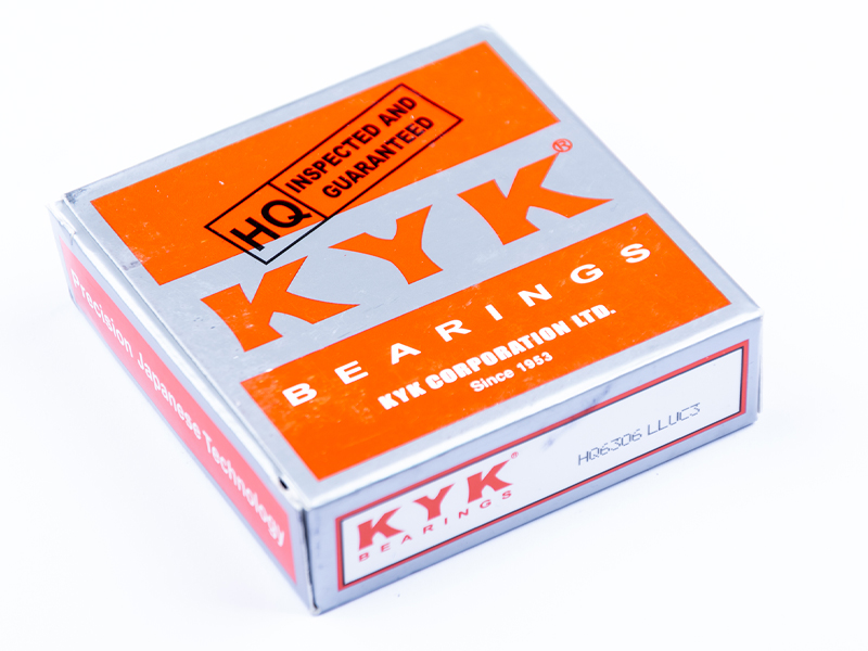 KYK kuglični jednoredni ležaj 6306 2RS 30x72x19