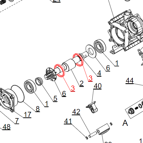 Agromehanika Metalni Prsten Klipnjače Pumpe BM 150/20