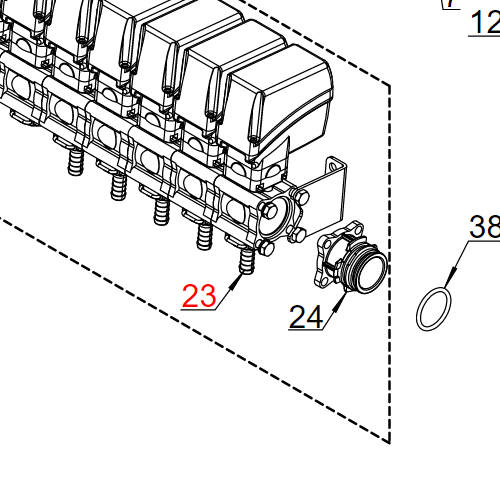 Nastavak za crevo fi13 PR10ECFM-5EC+2F.R.