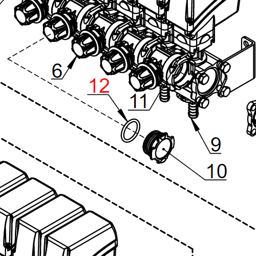 Oring fi28,17xfi3,53 (T4) VITON PR10ECF-5EC+2F.R.
