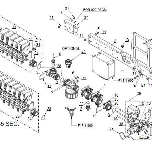 Oring fi36,10xfi3,53 (T5) VITON PR10ECFM-5EC+2F.R.