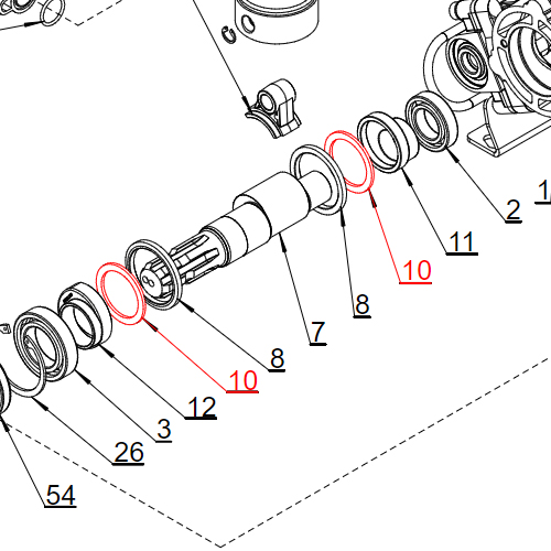Agromehanika Plastična Čaura Pumpe BM 105/20