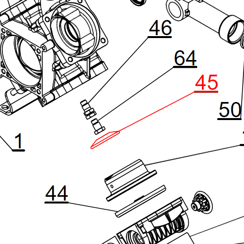 Agromehanika Plastični Držač Membrane Pumpe BM 150/20