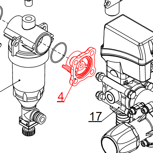 Prirubnica PR3 PR3ECF
