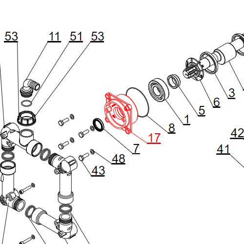 Agromehanika Prirubnica Pumpe BM 150/20