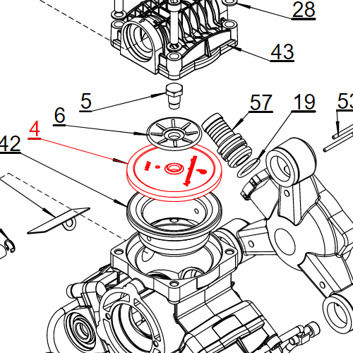 Agromehanika Radna Membrana Pumpe BM 105/20