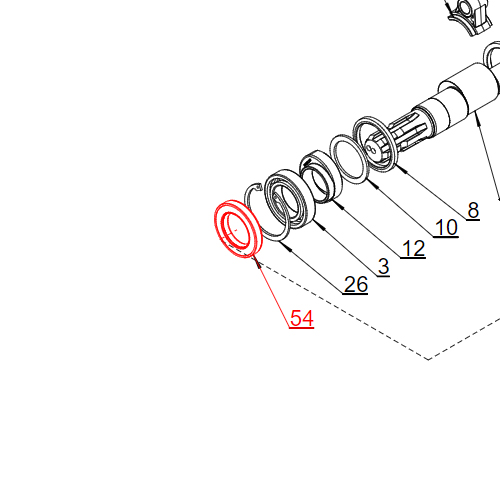 Agromehanika Semering fi68 x 40 x 10 Pumpe BM 105/20