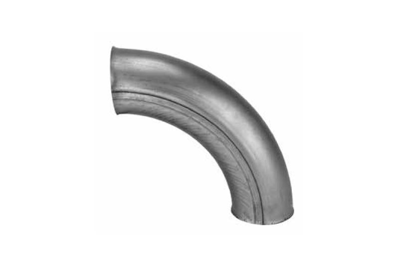 Sirovo koleno 90° (crno) Ø 80 – Predviđeno za varenje