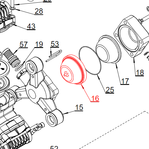 Agromehanika Šolja Vazdušne Komore Pumpe BM 105/20