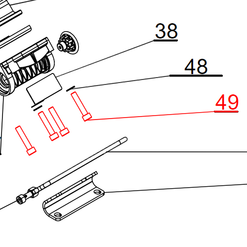 Agromehanika Šraf M10 x 50 Stope Pumpe BM 150/20