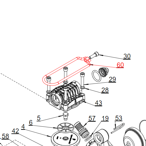 Agromehanika Uzengija Pumpe BM 105/20