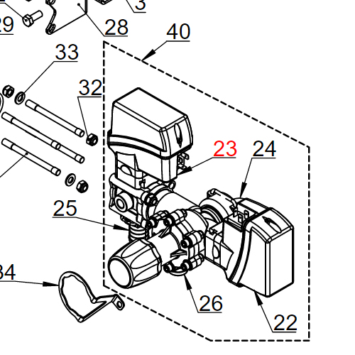 Ventil regulacijski - pritisak PR10ECF-5EC+2F.R.