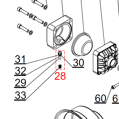 Agromehanika Ventil Vazdušne Komore Pumpe BM 150/20