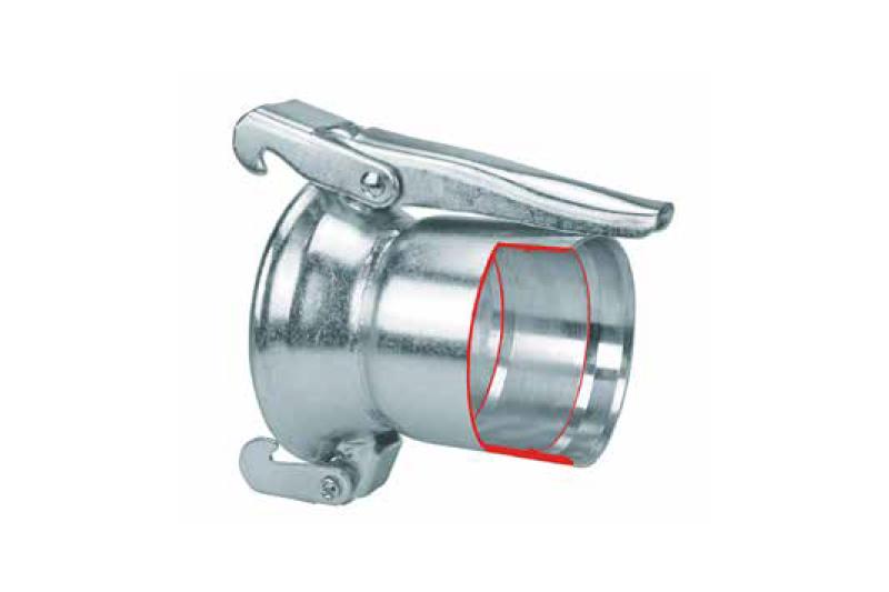 Ženska spojnica za okiten Ø 100 x 110