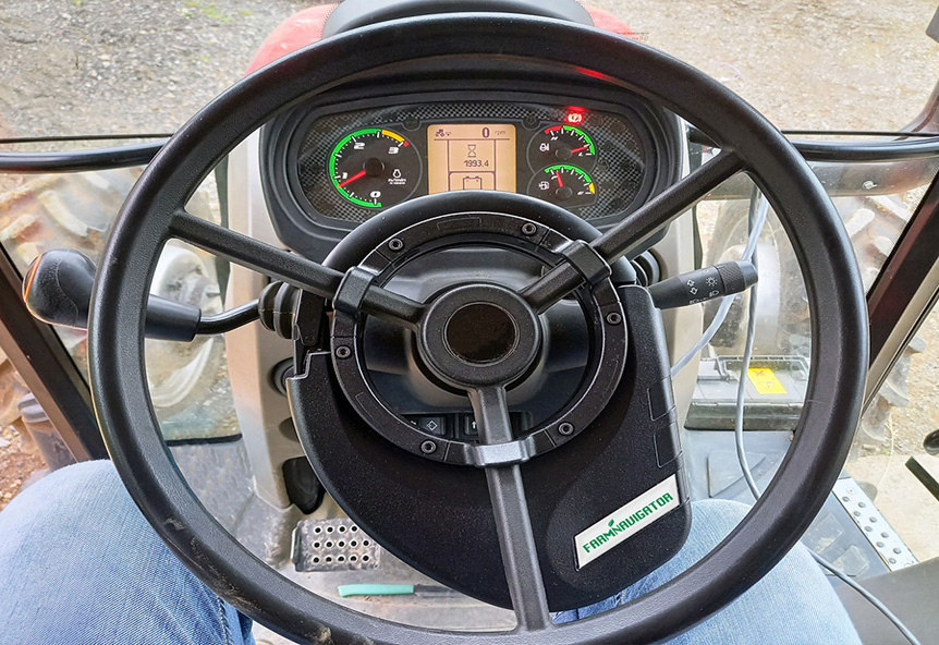 AvMap Farmnavigator G7 ISO Full RTK + G4 Auto Steering – ISOBUS automatsko upravljanje na volan ±2 cm