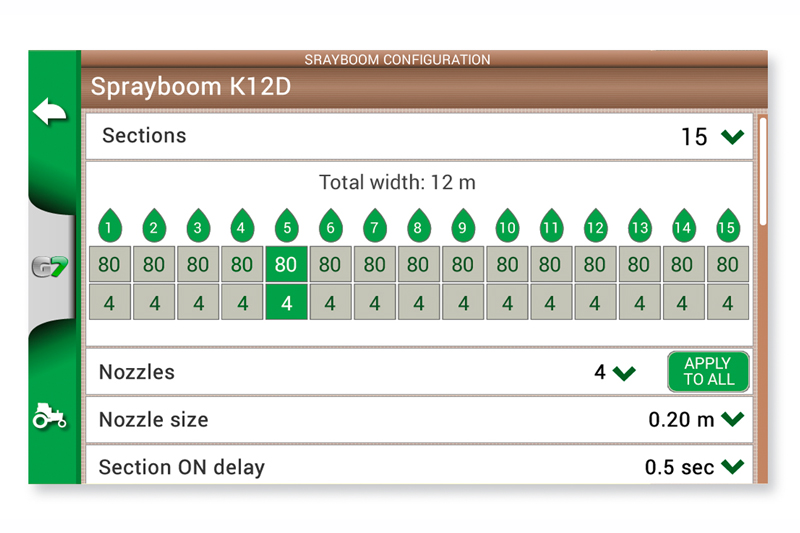 AvMap Farmnavigator G7 ISO RTK – ISOBUS navigacija ±2 cm