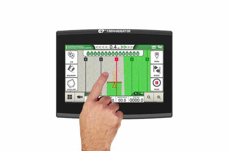 AvMap Farmnavigator G7 ISO RTK – ISOBUS navigacija ±2 cm