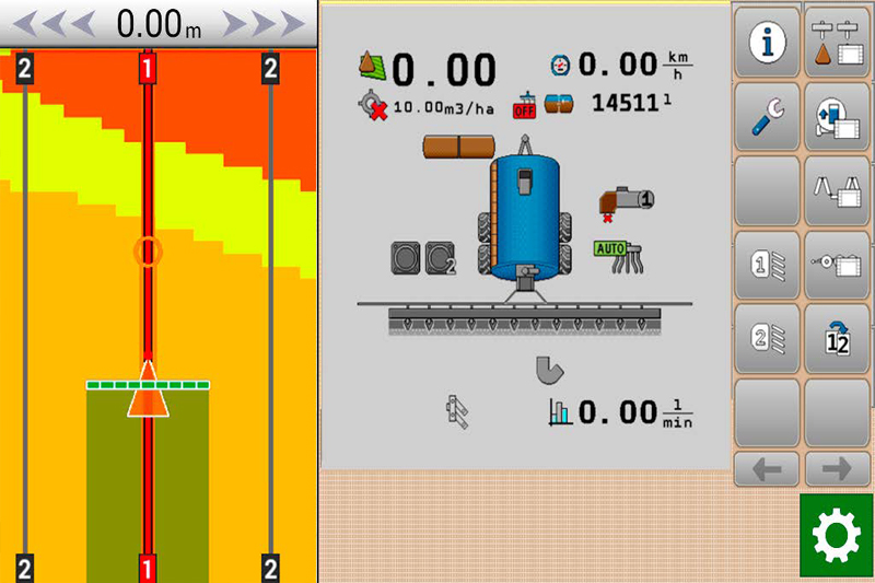 AvMap Farmnavigator G12 ISO Full RTK + G5 Auto Steering – automatsko upravljanje ±2 cm