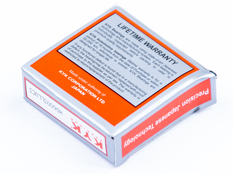 KYK kuglični jednoredni ležaj 6003 2RS 17x35x10