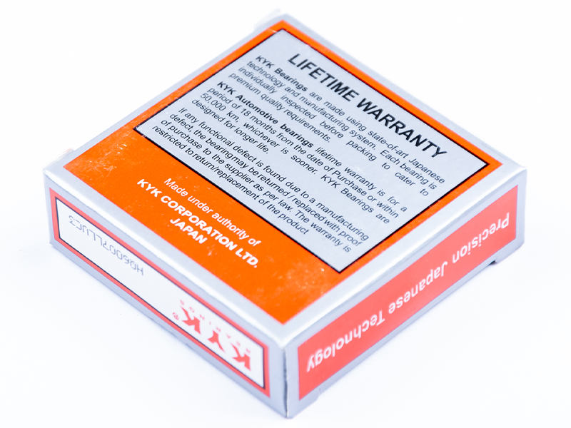 KYK kuglični jednoredni ležaj 6007 2RS 35x62x14