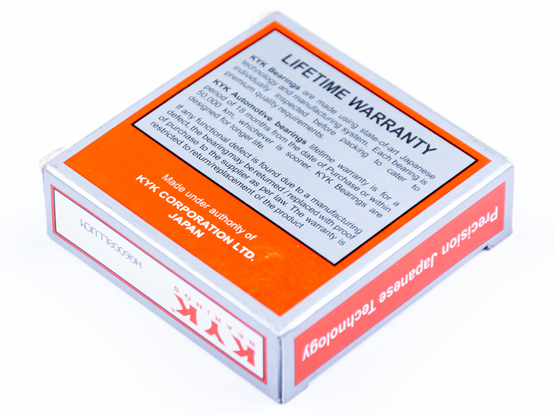 KYK kuglični jednoredni ležaj 6008 2RS 40x68x15