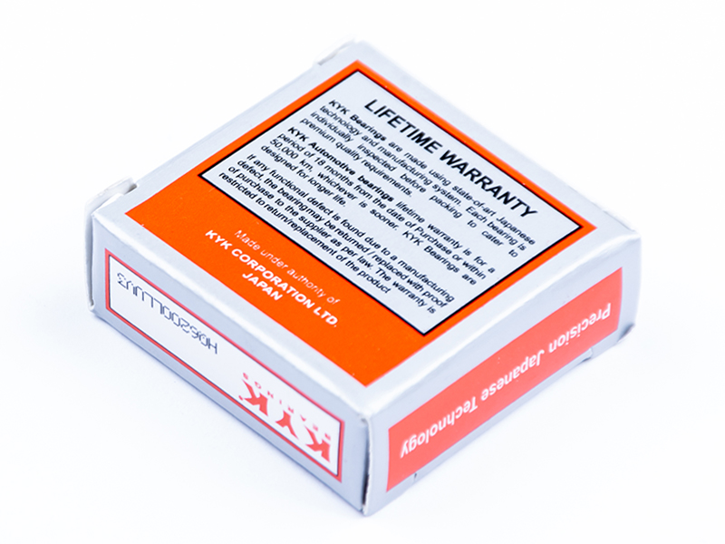 KYK kuglični jednoredni ležaj 6200 2RS 10x30x9