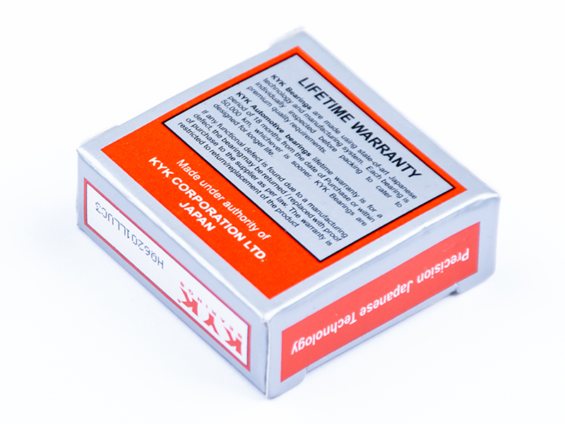 KYK kuglični jednoredni ležaj 6201 2RS 12x32x10