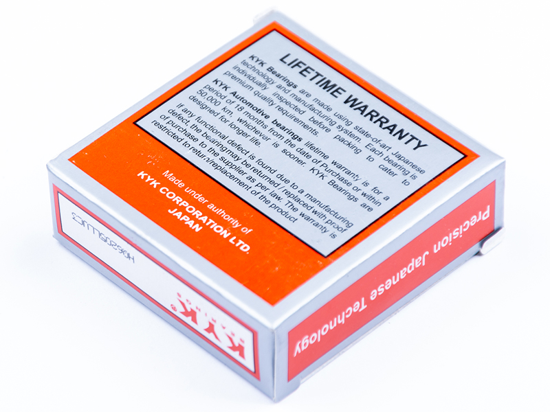 KYK kuglični jednoredni ležaj 6205 2RS 25x52x15