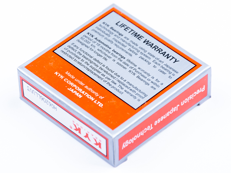 KYK kuglični jednoredni ležaj 6206 2RS 30x62x16