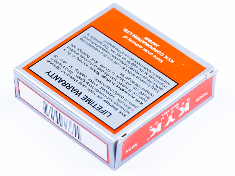 KYK kuglični jednoredni ležaj 6207 2RS 35x72x17