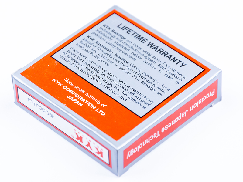 KYK kuglični jednoredni ležaj 6208 2RS 40x80x18