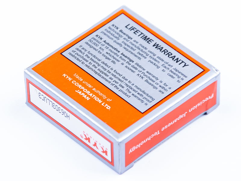 KYK kuglični jednoredni ležaj 6303 2RS 17x47x14