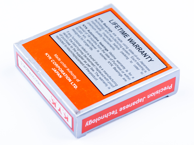 KYK kuglični jednoredni ležaj 6307 2RS 35x80x21